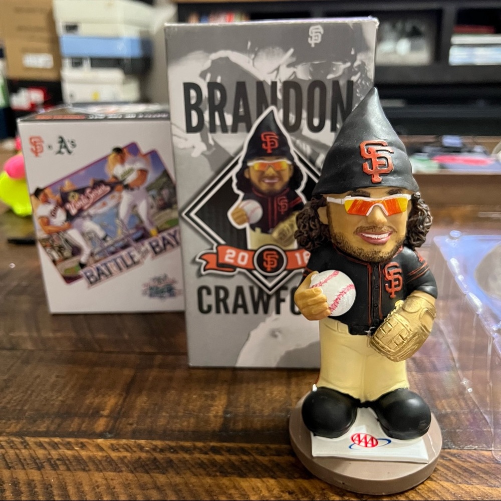San Francisco Giants Brandon Crawford Golden Glove Gnome SGA